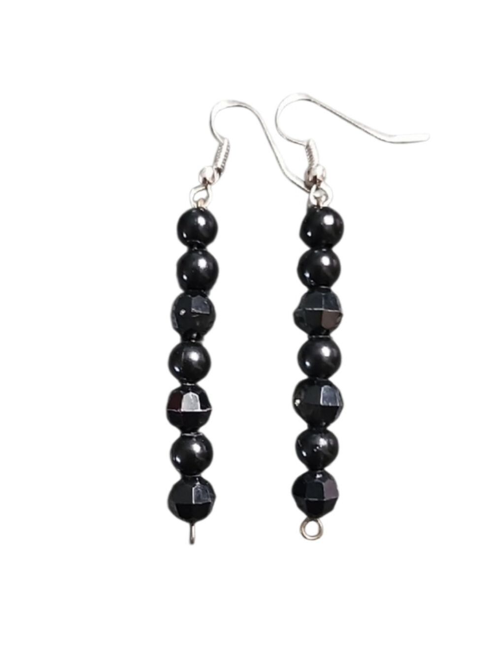 💥4 for $20💥Elegant Black Beaded Earrings